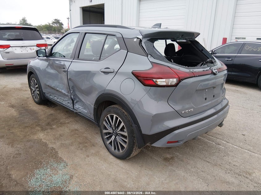 Vin: 3n1cp5dv7pl508817, lot: 46373439, nissan kicks sr xtronic cvt 20233