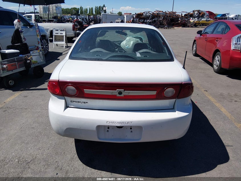 CHEVROLET CAVALIER 2003 VIN 1G1JC52F437342257