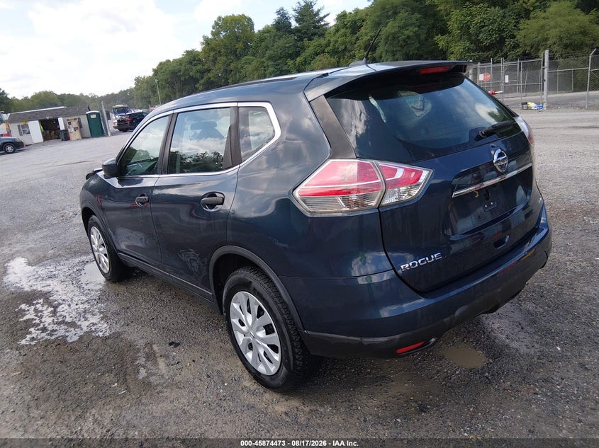 2016 NISSAN ROGUE auction photo 3