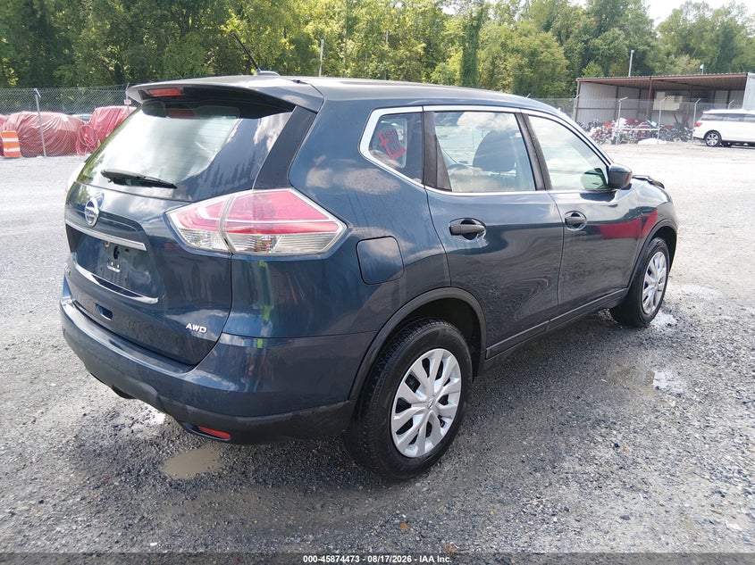 2016 NISSAN ROGUE auction photo 4