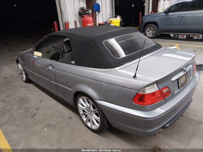BMW 330CI 2005 VIN WBABW53475PL48912