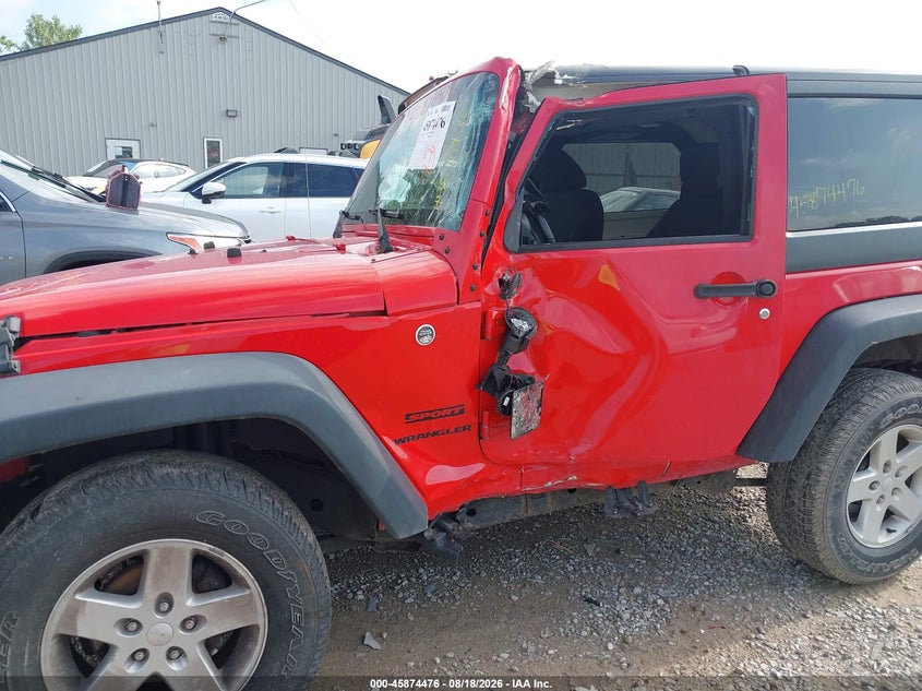JEEP WRANGLER 2016 VIN 1C4AJWAGXGL301612