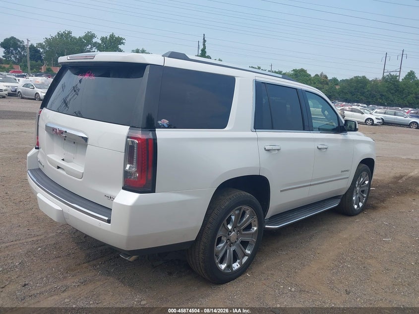 Vin: 1gks2ckj1gr211471, lot: 46373500, gmc yukon denali 20164