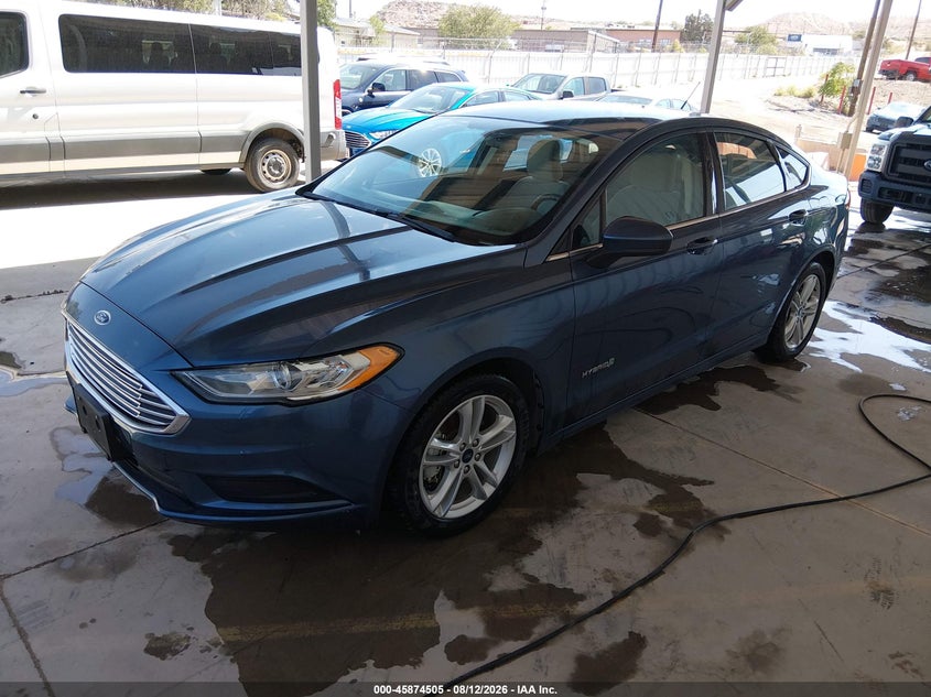 2018 Ford Fusion, Обычный износ, IAAI, VIN 3FA6P0UU0JR235847 — фото 2