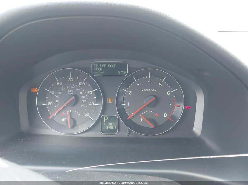 2011 VOLVO S40 auction photo 7