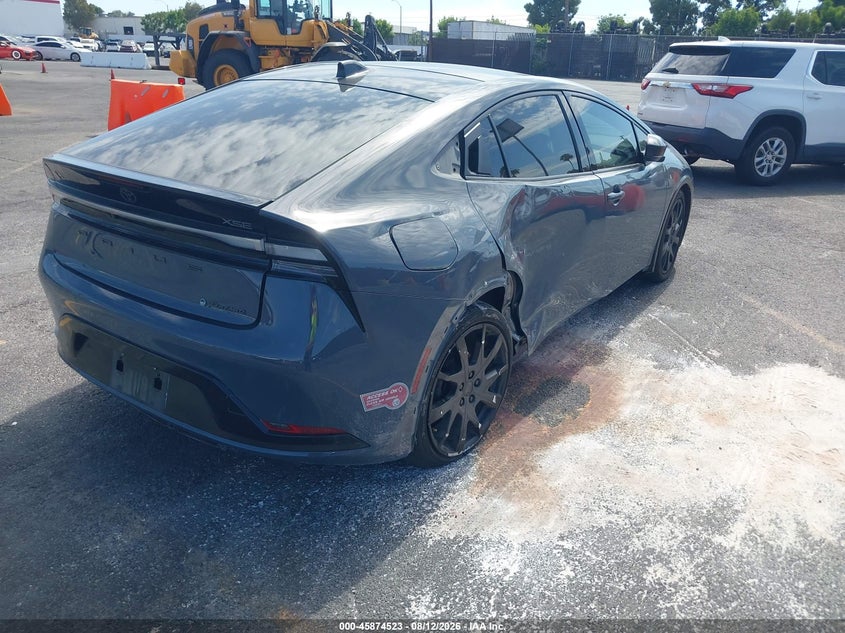 2024 TOYOTA PRIUS PRIME auction photo 4