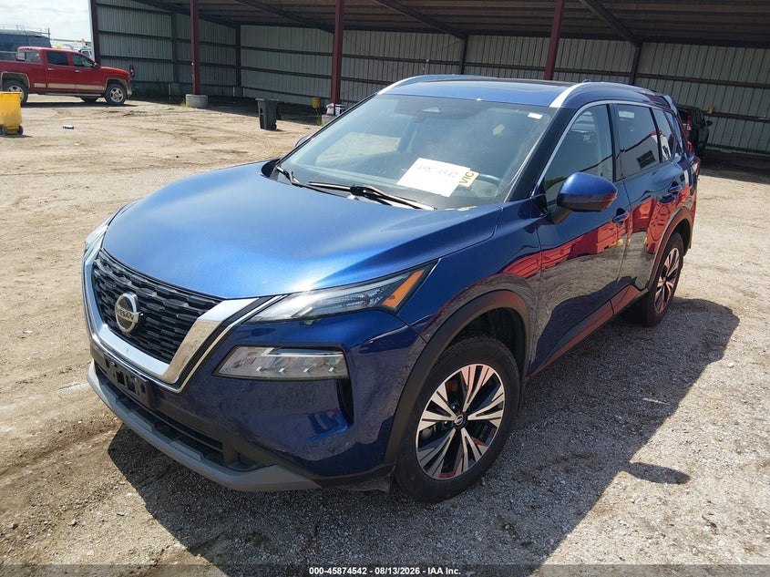 2021 NISSAN ROGUE auction photo 2