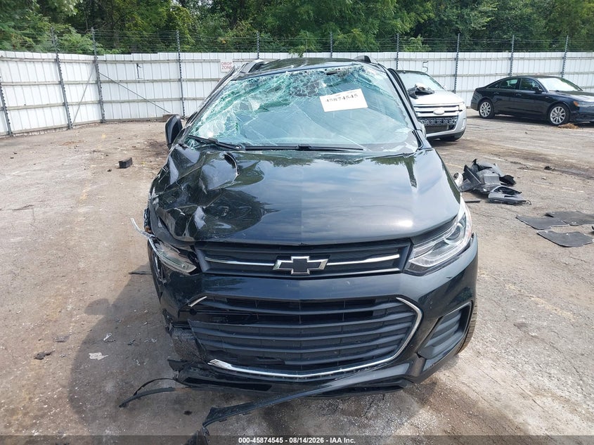 CHEVROLET TRAX 2022 VIN KL7CJPSM9NB524467