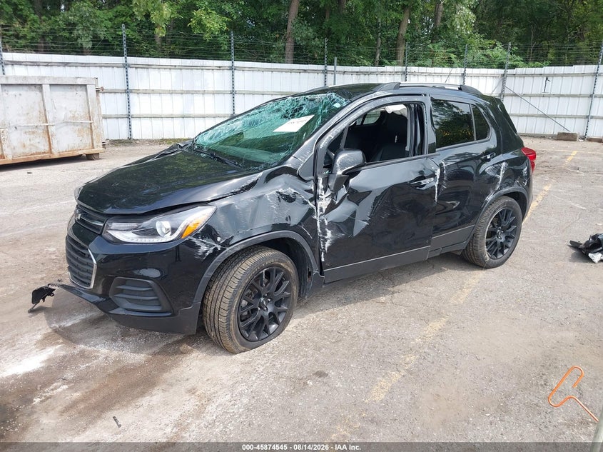 CHEVROLET TRAX 2022 VIN KL7CJPSM9NB524467