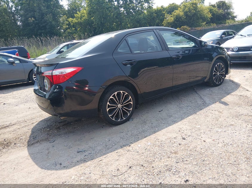 TOYOTA COROLLA 2015 VIN 2T1BURHE2FC457845