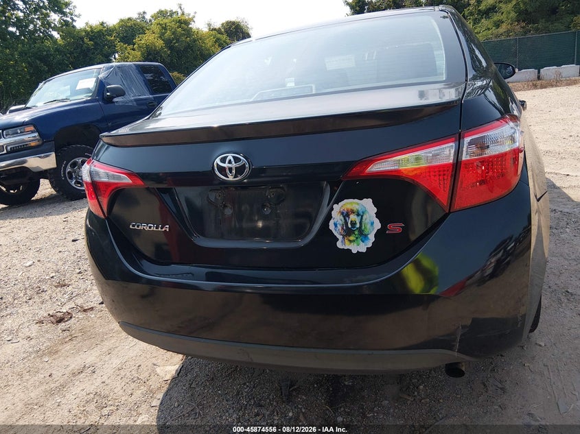TOYOTA COROLLA 2015 VIN 2T1BURHE2FC457845