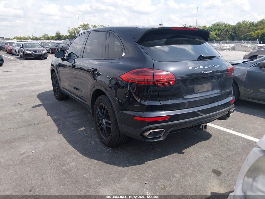 2015 PORSCHE CAYENNE auction photo 3