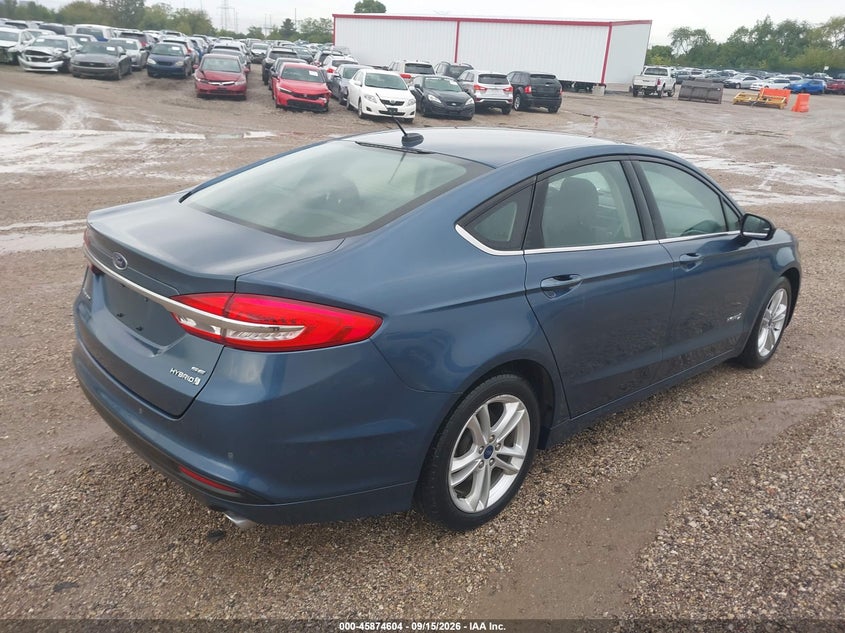 Vin: 3fa6p0lu6jr258079, lot: 46373600, ford fusion hybrid se 20184