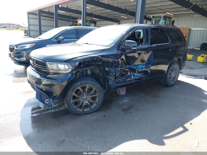 2016 Dodge Durango, Left Side, IAAI, VIN 1C4RDJDG5GC485270 — photo 2