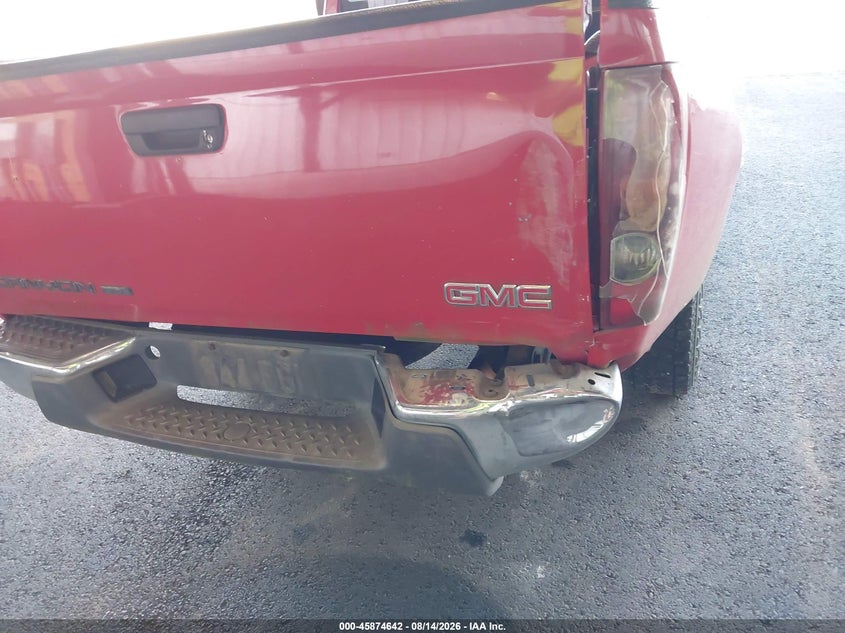 2004 GMC CANYON TRUCK 2.8L I-4 DOHC, VVT, 175HP