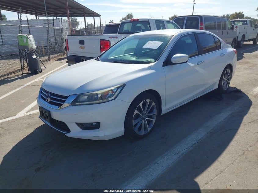 2014 Honda Accord, Правый зад, IAAI, VIN 1HGCR2F55EA229276 — фото 2