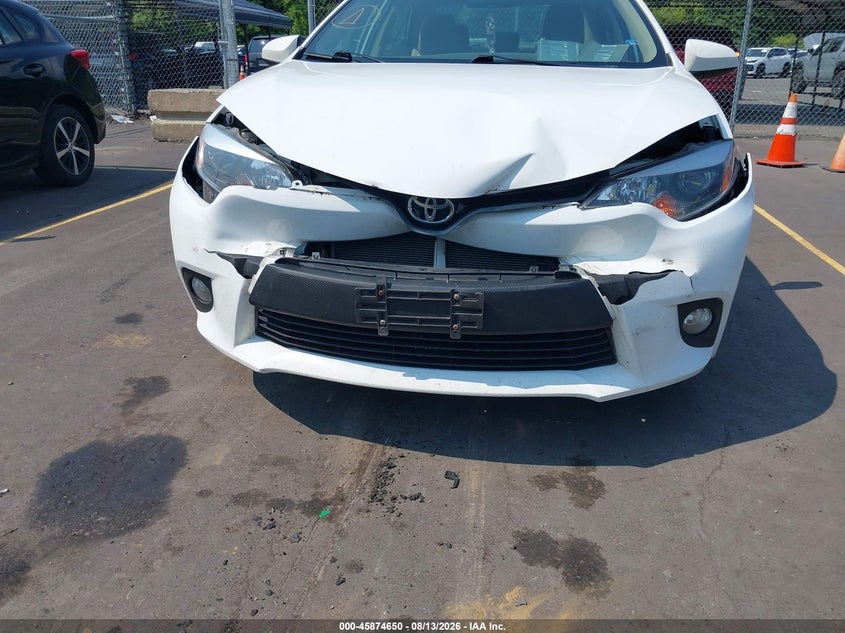 2014 TOYOTA COROLLA SEDAN 1.8L I-4 DOHC, VVT, 132HP
