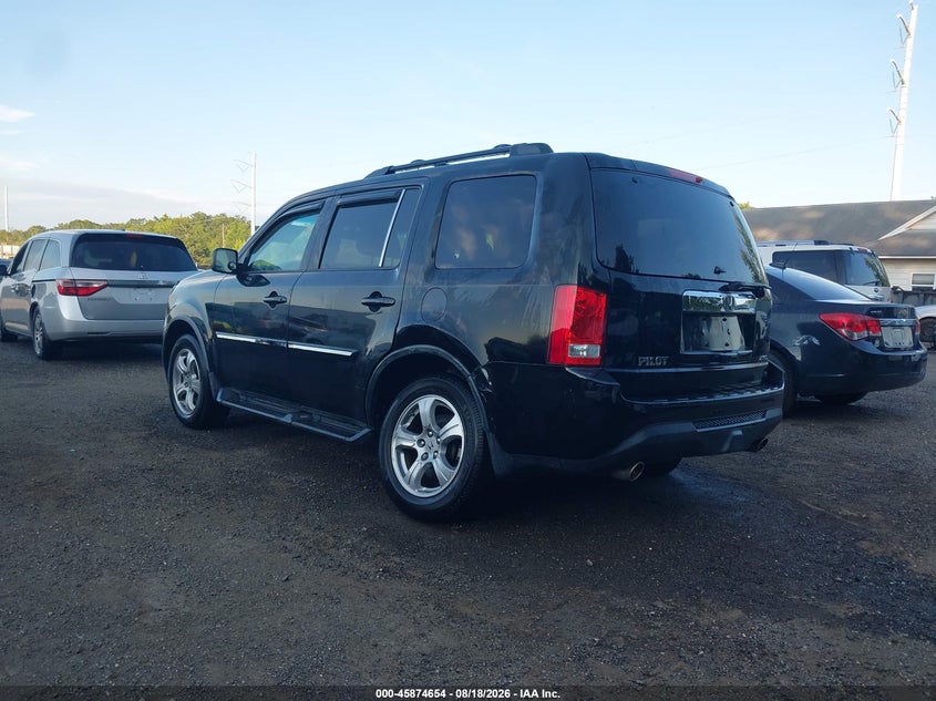 Vin: 5fnyf4h77cb039846, lot: 46373650, honda pilot ex-l 20123