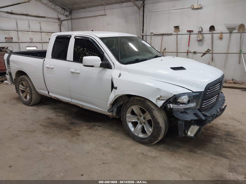Vin: 1c6rr7ht6ds599637, lot: 46373655, ram 1500 sport 20131