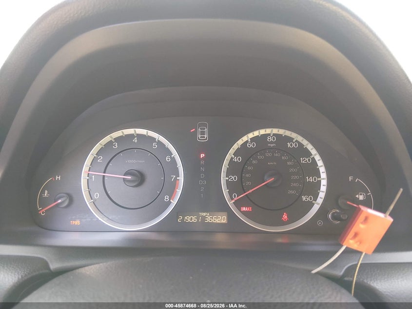2011 HONDA ACCORD SEDAN 2.4L I-4 DOHC, VVT, 190HP