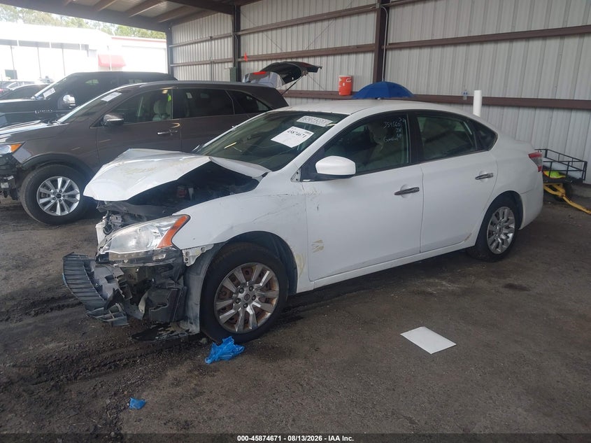 NISSAN SENTRA 2015 VIN 3N1AB7AP2FY354560