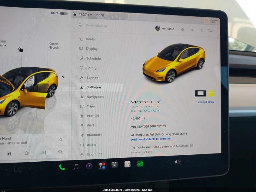 2024 TESLA MODEL Y SPORT UTILITY VEHICLE ELECTRIC
