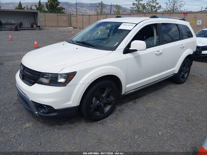 2018 Dodge Journey, Rear, IAAI, VIN 3C4PDDGG1JT430959 — photo 2