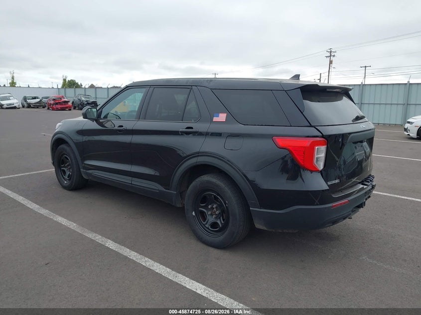 Vin: 1fm5k8ab0rga47205, lot: 46373721, ford police interceptor utility 20243