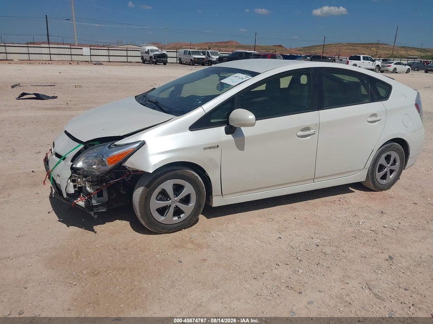TOYOTA PRIUS 2012 VIN JTDKN3DU5C1536305