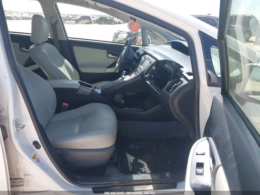 TOYOTA PRIUS 2012 VIN JTDKN3DU5C1536305