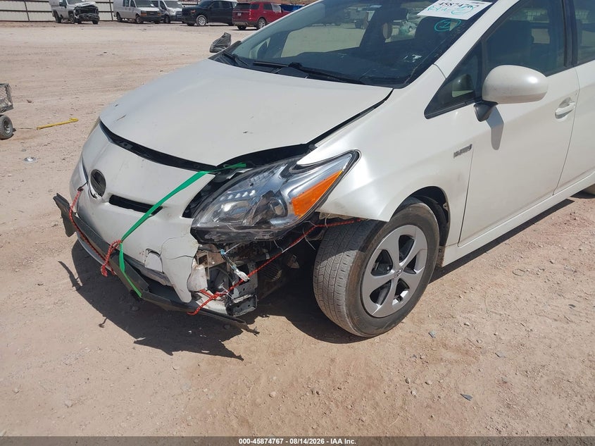 TOYOTA PRIUS 2012 VIN JTDKN3DU5C1536305