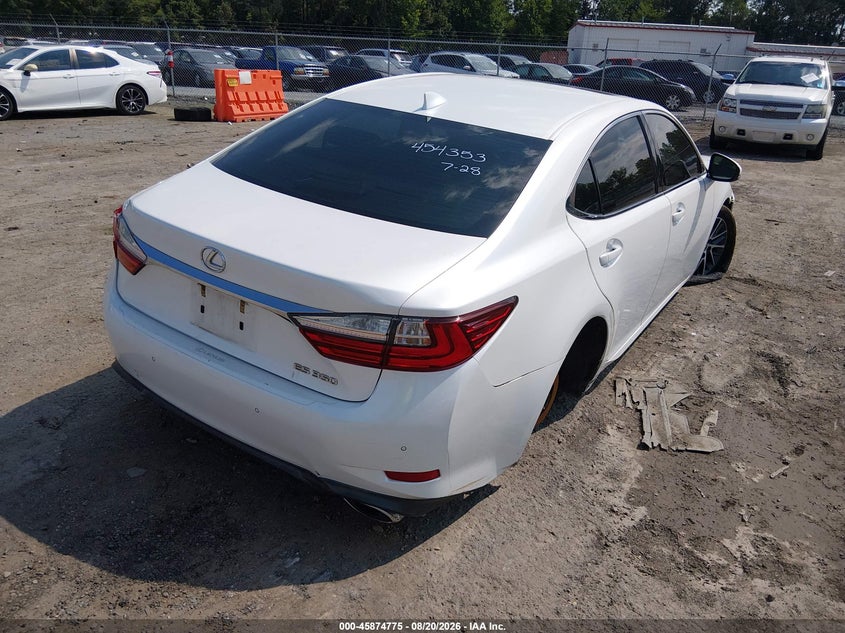 2016 LEXUS ES 350 auction photo 4