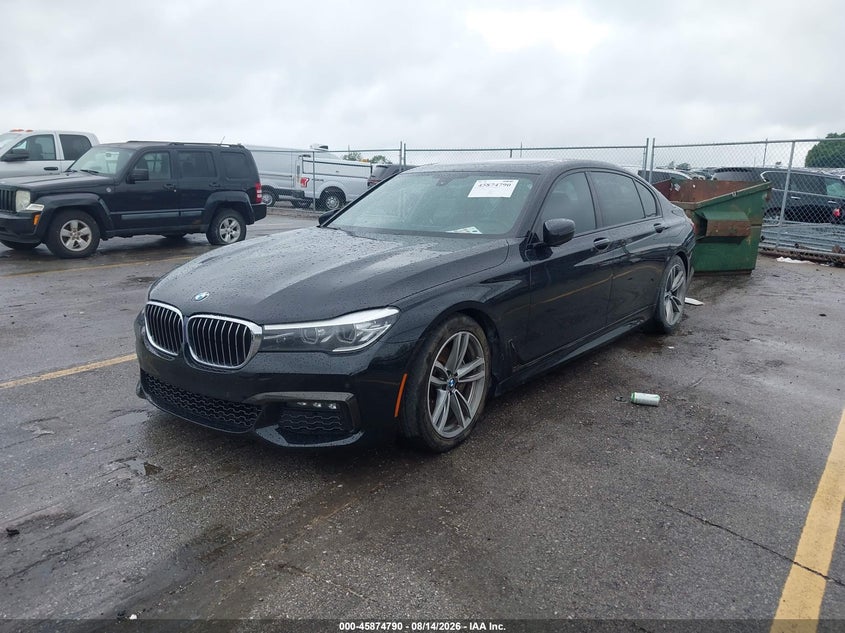 2018 BMW 7er, Подвеска, IAAI, VIN WBA7E4C55JGV24023 — фото 2