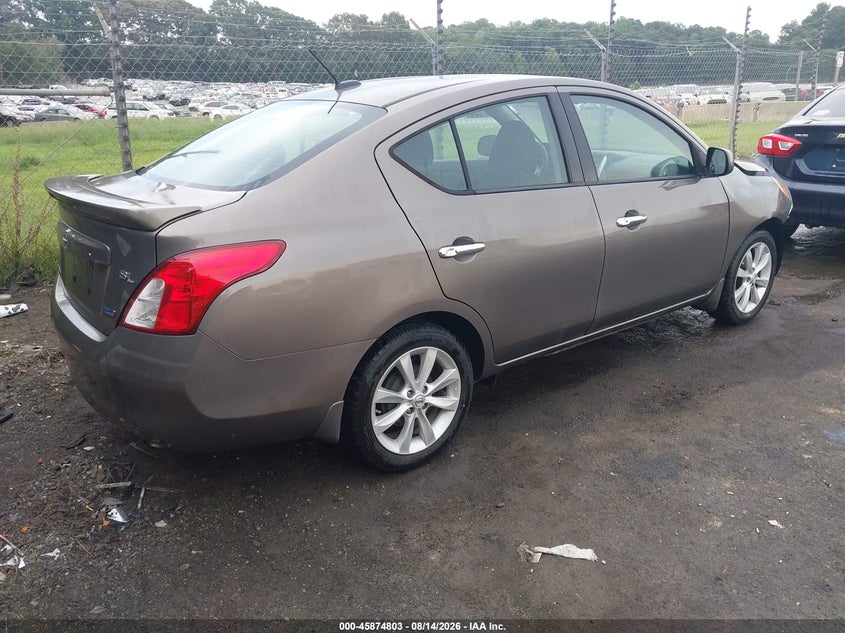 Vin: 3n1cn7ap5el876403, lot: 46373799, nissan versa 1.6 sl 20144
