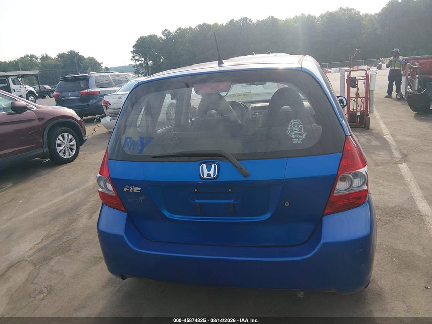 HONDA FIT 2008 VIN JHMGD38448S042245
