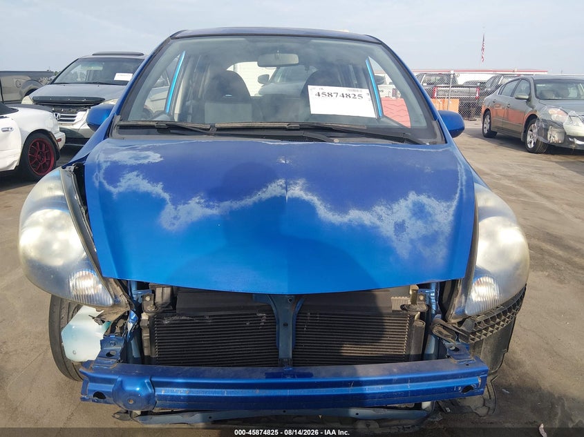 HONDA FIT 2008 VIN JHMGD38448S042245