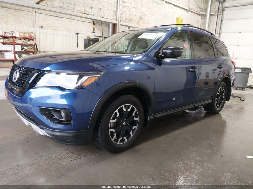 2020 Nissan Pathfinder Sv 4Wd, Rear, IAAI, VIN 5N1DR2BM9LC649815 — photo 2