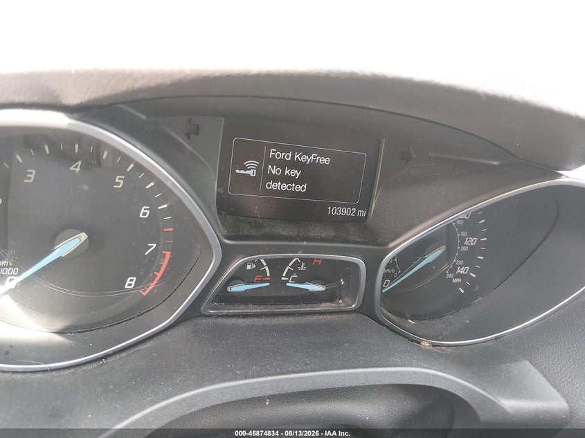 2013 FORD ESCAPE SPORT UTILITY VEHICLE 2.0L I-4 DI, DOHC, VVT, TURBO, 231HP
