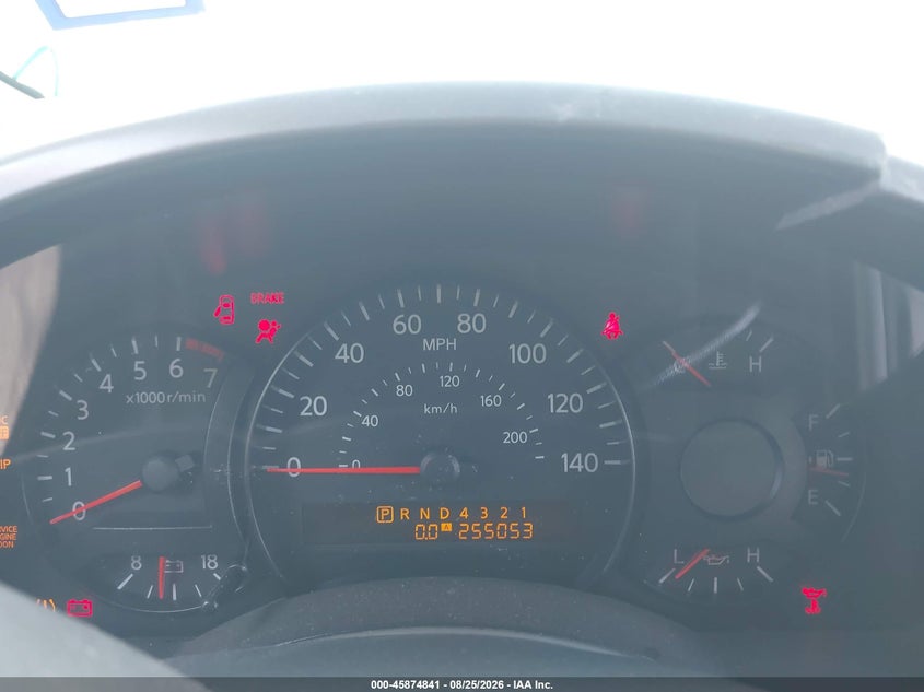 2006 NISSAN ARMADA SPORT UTILITY VEHICLE 5.6L V-8 DOHC, 305HP