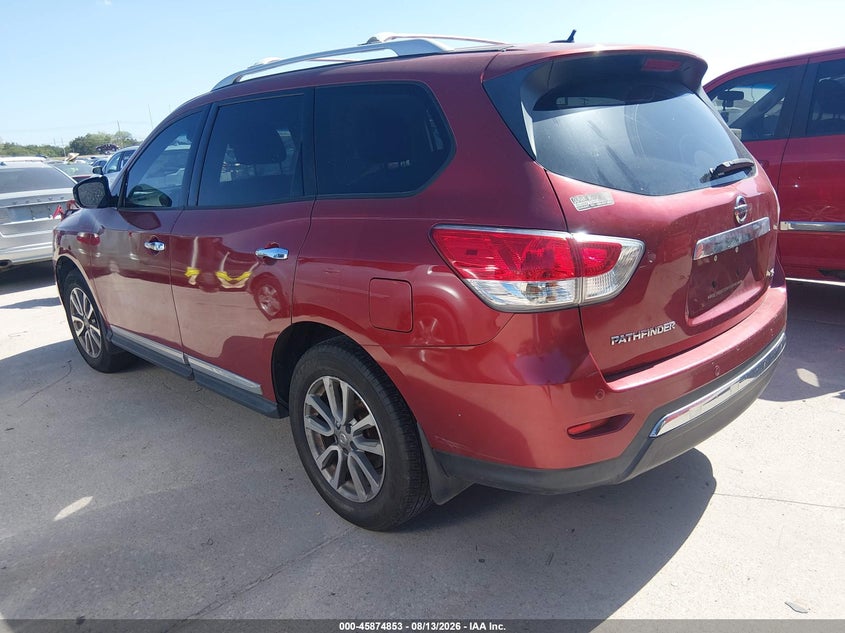 Vin: 5n1ar2mn9dc681979, lot: 46373849, nissan pathfinder sl 20133