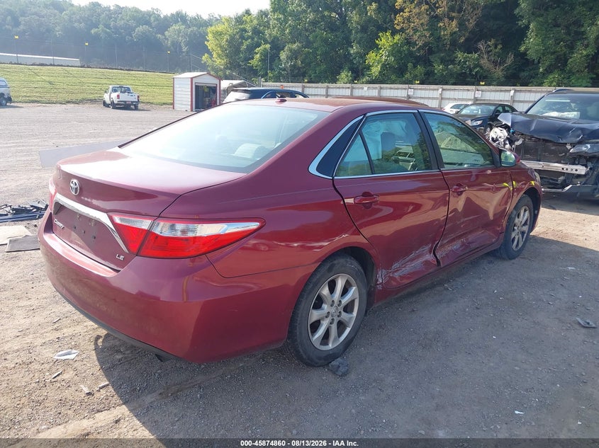 2017 TOYOTA CAMRY auction photo 4