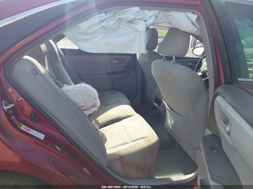 2017 TOYOTA CAMRY auction photo 8