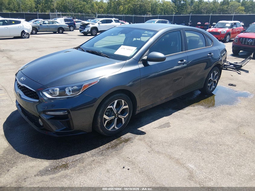Vin: 3kpf24ad9me318838, lot: 46373860, kia forte lxs 20212