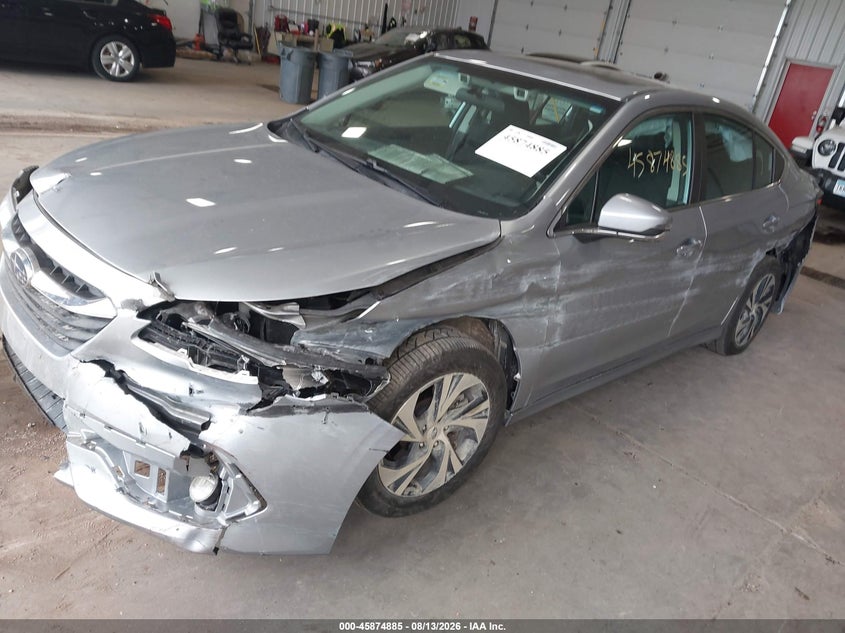 2022 Subaru Legacy Premium, Оба бока, IAAI, VIN 4S3BWAF69N3011741 — фото 2