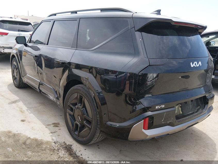 Vin: kndaefs5xr6023538, lot: 46373907, kia ev9 gt-line 20243