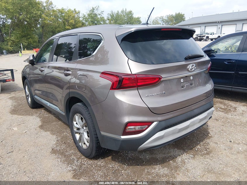 Vin: 5nms23ad7lh173122, lot: 46373914, hyundai santa fe se 20203
