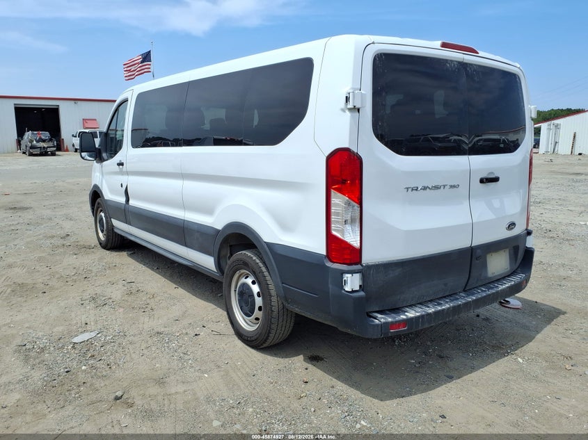 Vin: 1fbax2y89mka81147, lot: 46373923, ford transit-350 passenger van xl 20213