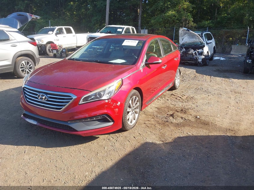 2016 HYUNDAI SONATA auction photo 2