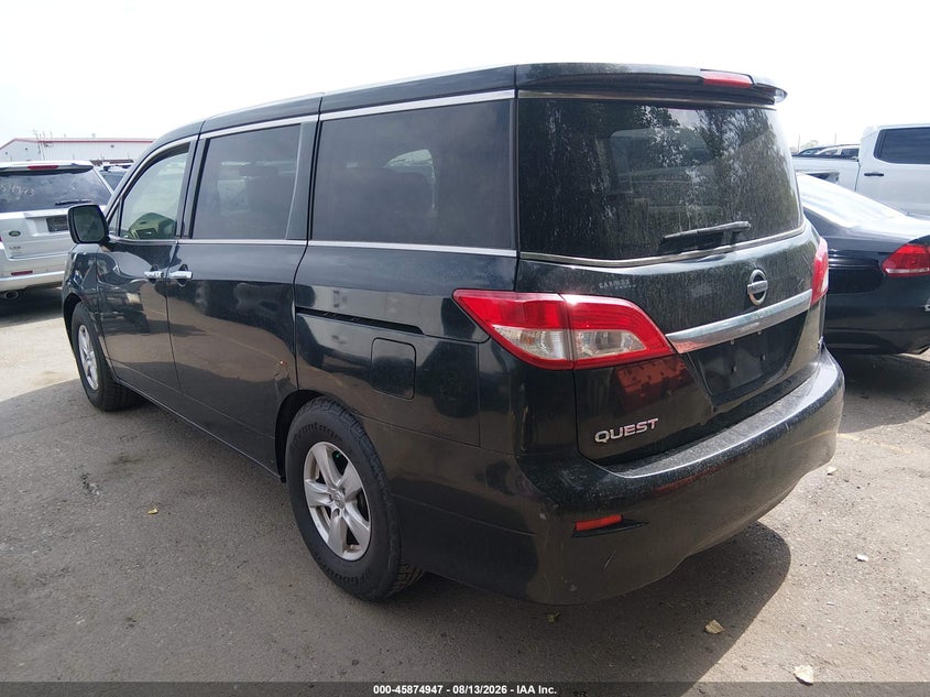 NISSAN QUEST 2015 VIN JN8AE2KP4F9121750
