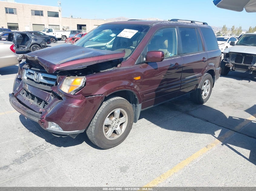 HONDA PILOT 2008 VIN 5FNYF28738B013921